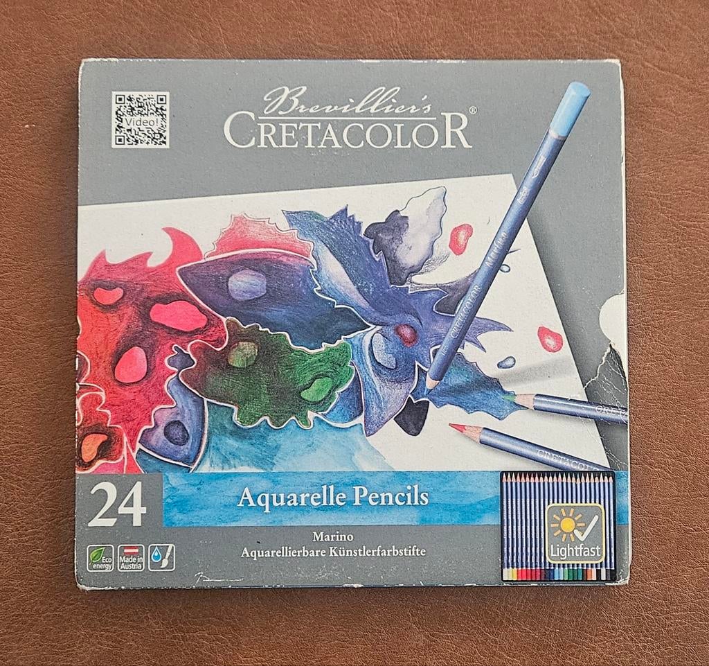 Cretacolor watercolor pencils 24x, 1 speler, Ophalen of Verzenden, Zo goed als nieuw, Vanaf 18 jaar