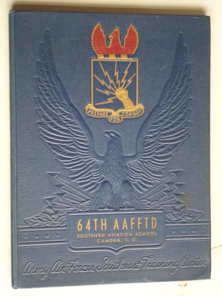 Wings over America, 64TH AAFFTD, 1943, Classbook, Ophalen of Verzenden, Gebruikt, Boek of Tijdschrift