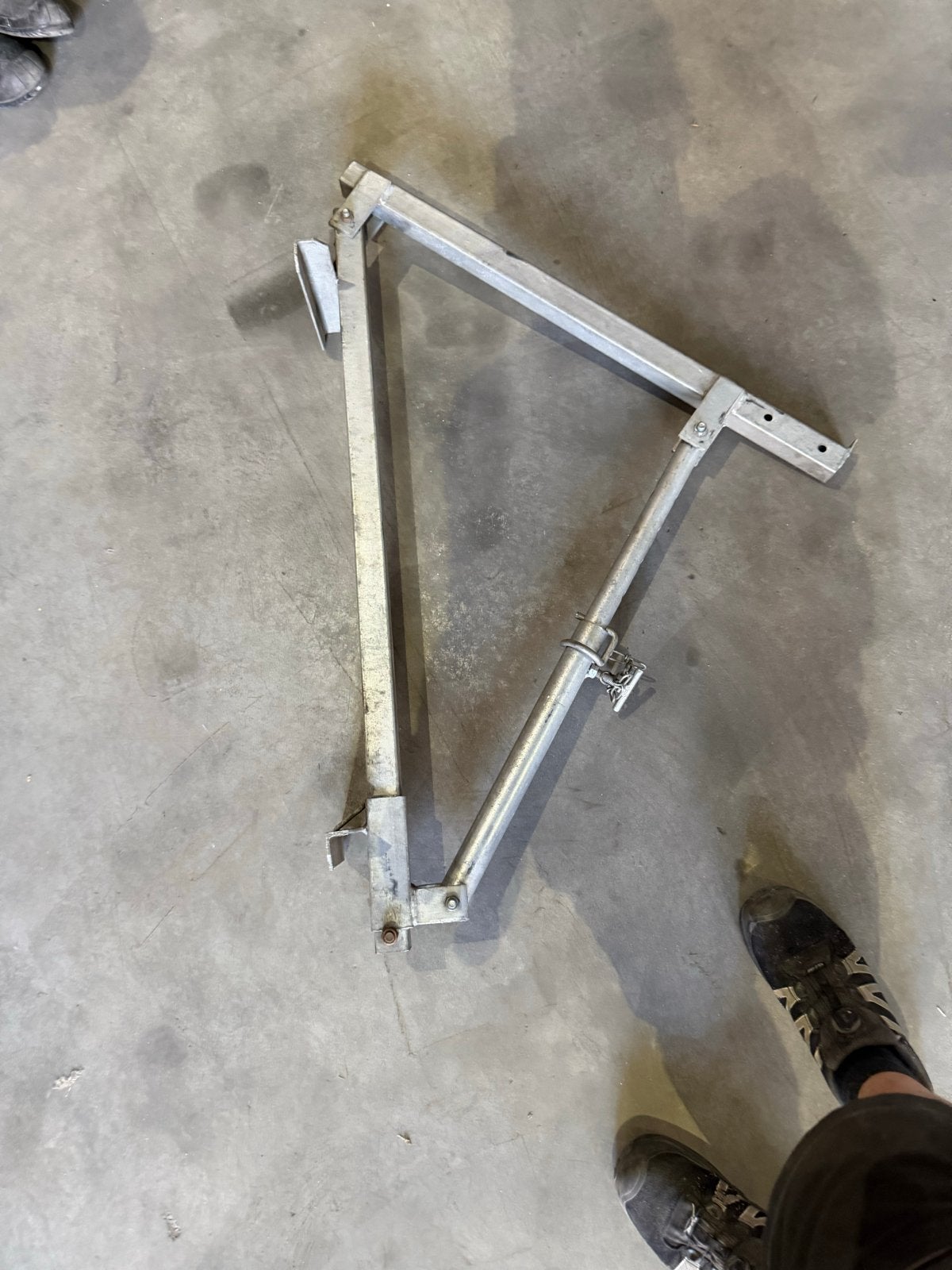 Gebruikte daksteiger met platform, Ophalen, Gebruikt, Daksteiger, 2 tot 5 meter