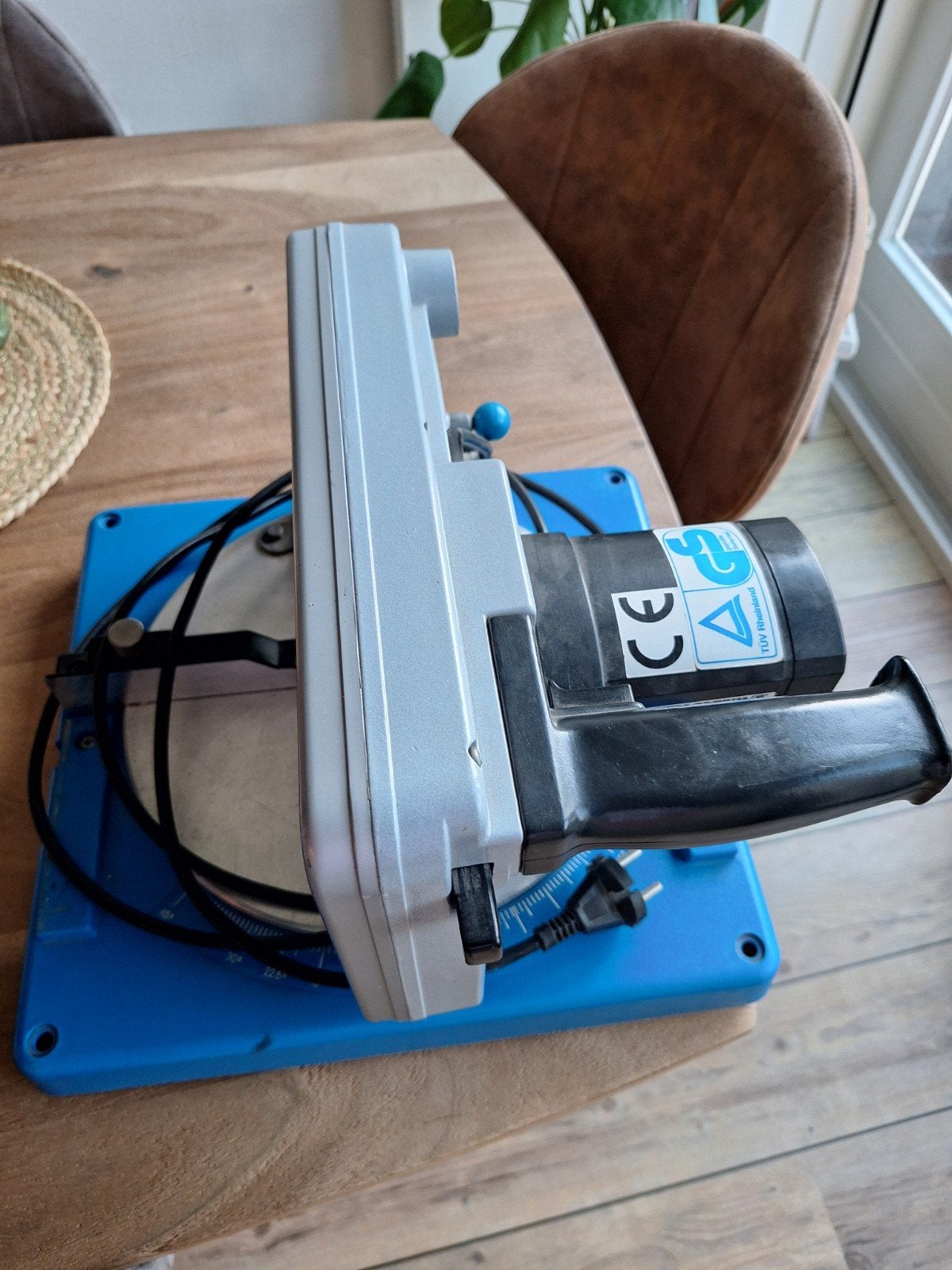 Elektra Beckum Kappsäge KS 205 - Afkortzaag 750W, Ophalen, Elektra Beckum, Gebruikt, 600 tot 1200 watt