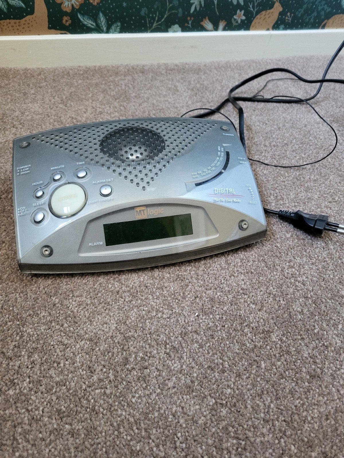 Wekkerradio MT Logic CL-454, Ophalen of Verzenden