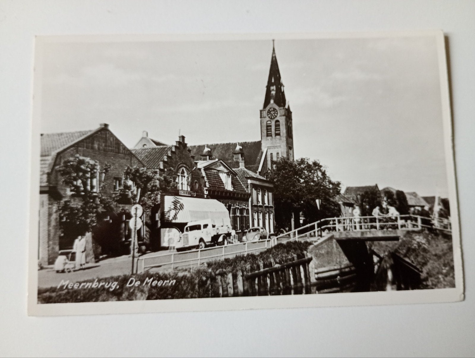 De Meern 1956, Verzamelen, Ansichtkaarten | Nederland, Ophalen of Verzenden, 1940 tot 1960, Gelopen, Utrecht