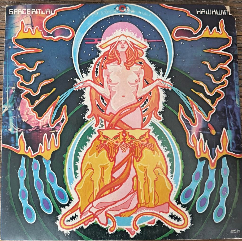 Hawkwind - Space Ritual - 2LP - US 1973, Cd's en Dvd's, Vinyl | Rock, Gebruikt, Overige genres, 12 inch, Ophalen of Verzenden