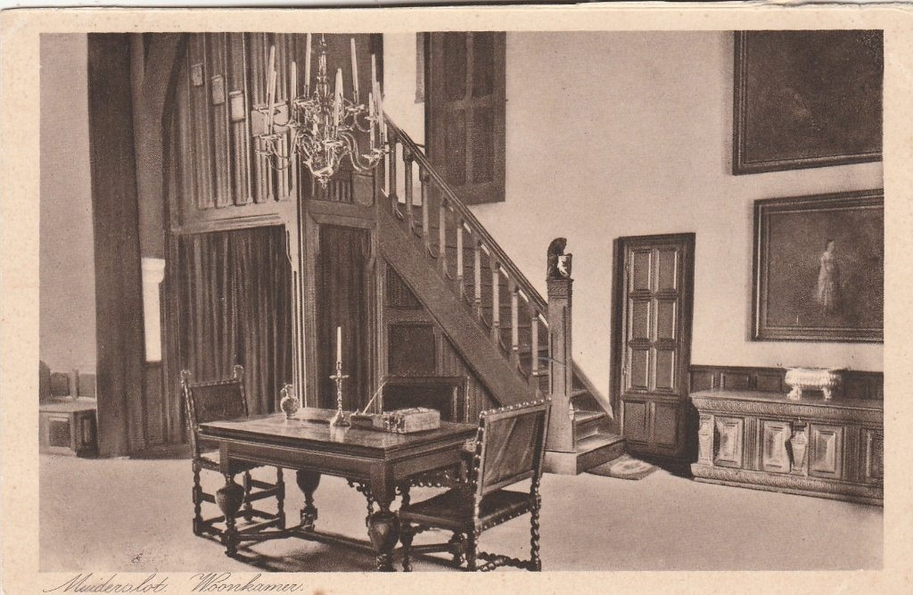 muiderslot- werkkamer, Ophalen of Verzenden, Friesland