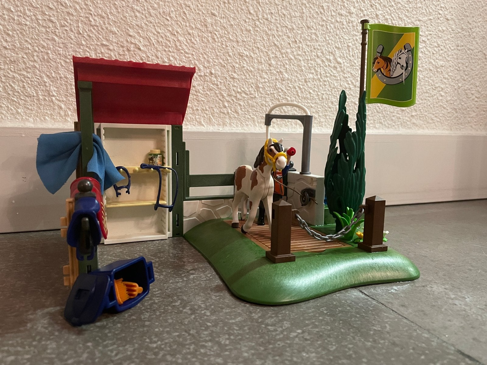 Playmobil 6929 - Paarden wasplaats, Ophalen of Verzenden, Zo goed als nieuw