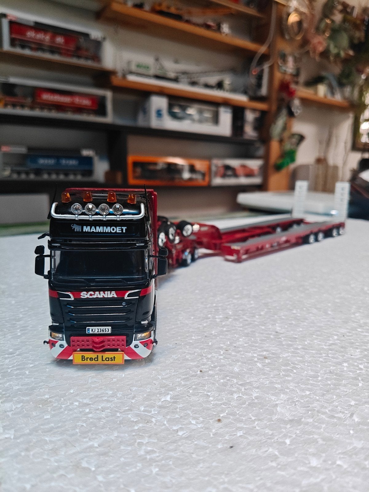 Mammoet met drake trailer ik, Ophalen of Verzenden, Zo goed als nieuw, Bus of Vrachtwagen, Wsi