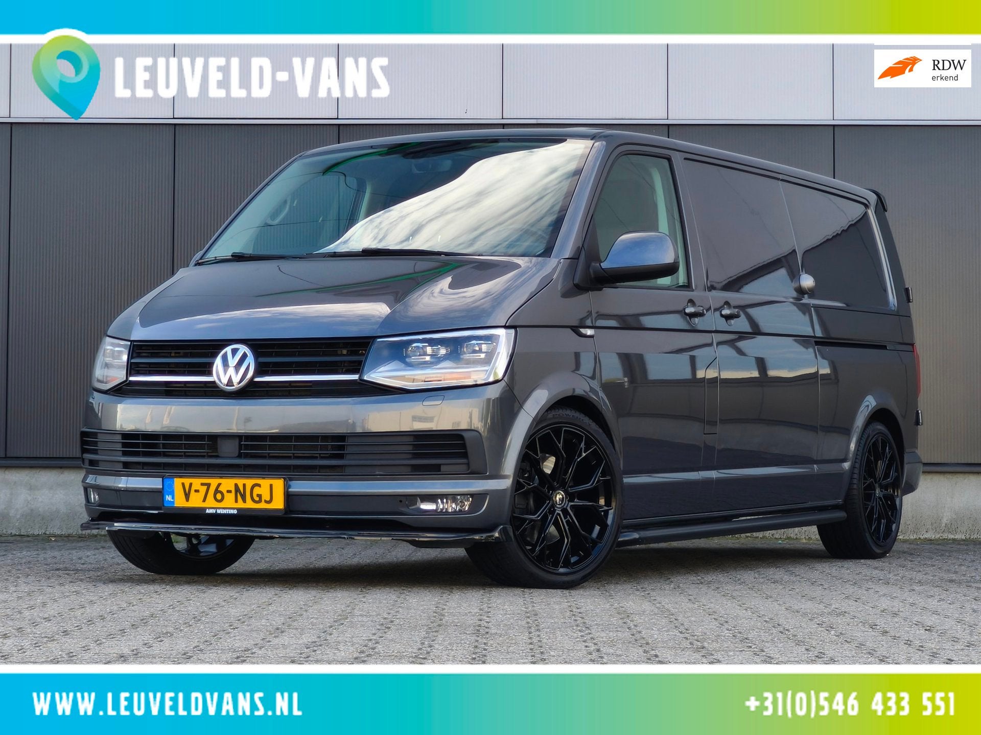 Volkswagen Transporter 204PK DSG 2X SCHUIFDEUR LED ACC PDC T, Stof, Gebruikt, Euro 6, 4 cilinders