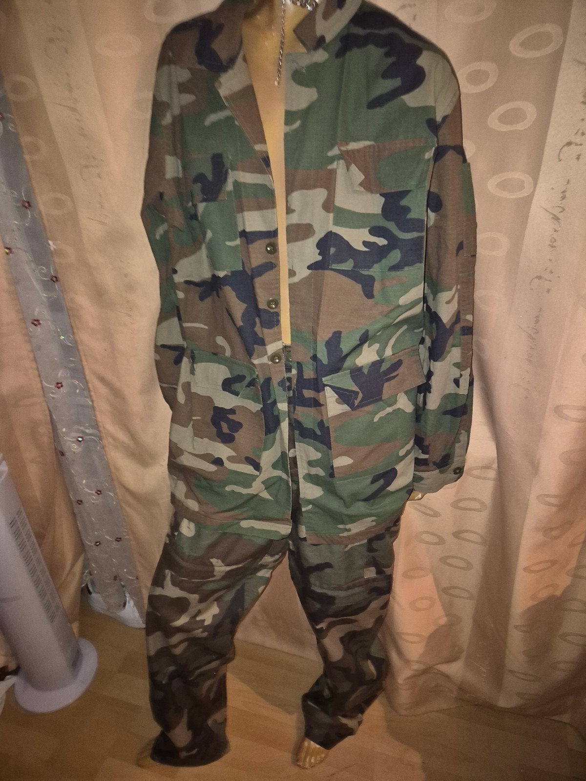 Camo Overal maat L - Echt Legerpak 100% origineel, Maat 52/54 (L), Ophalen of Verzenden, Zo goed als nieuw, Camo Overal