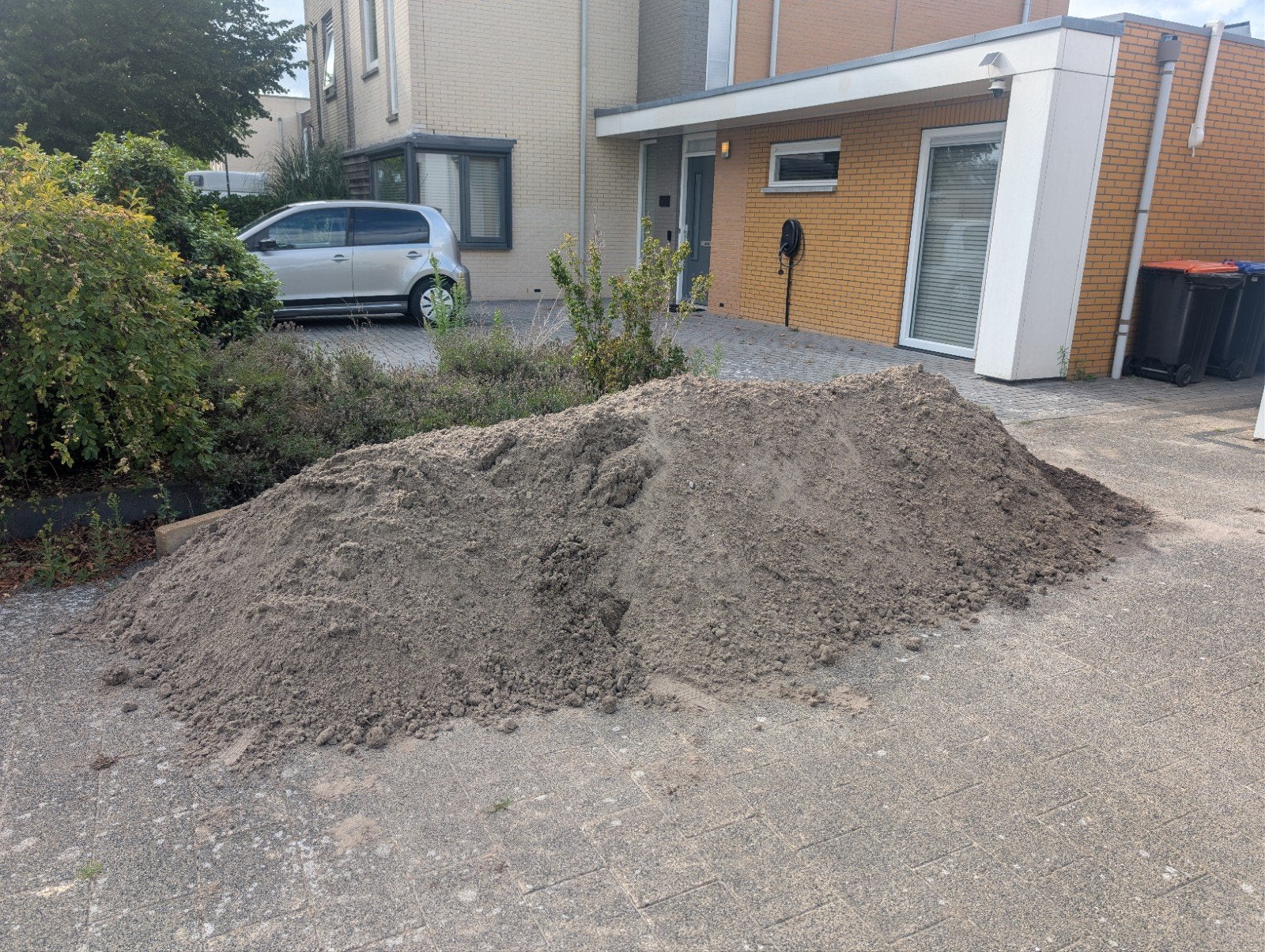 Zand 3 kuub GRATIS, Tuin en Terras, Ophalen, Ophoogzand