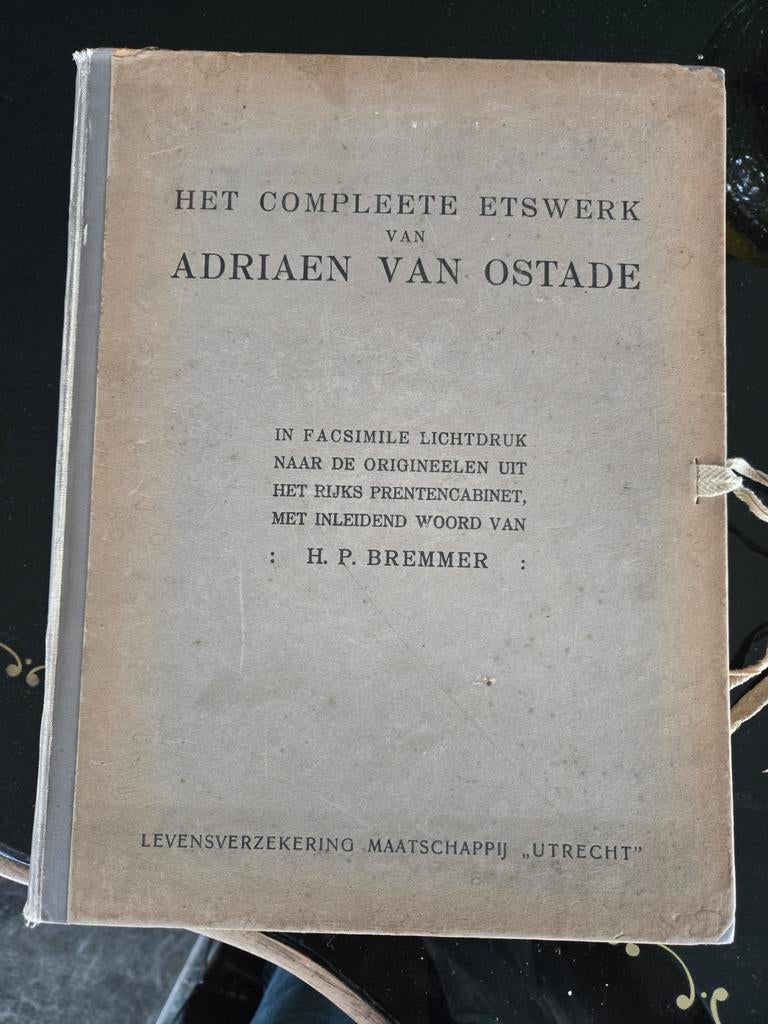 Het Complete Etswerk van Adriaen van Ostade - Zeldzaam, Ophalen of Verzenden