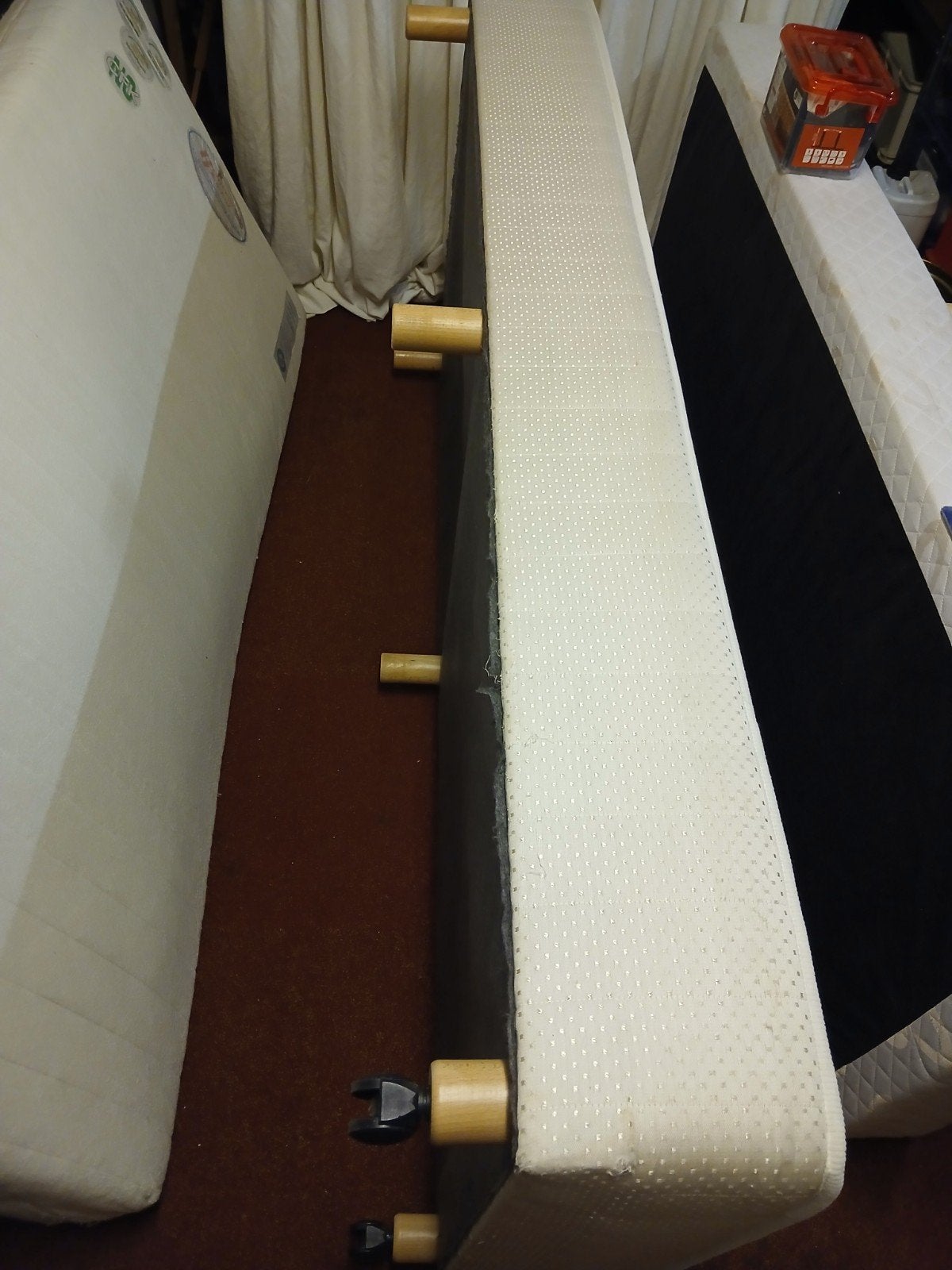Boxspring 90 cm x 200 cm., Ophalen, Eenpersoons, 90 cm