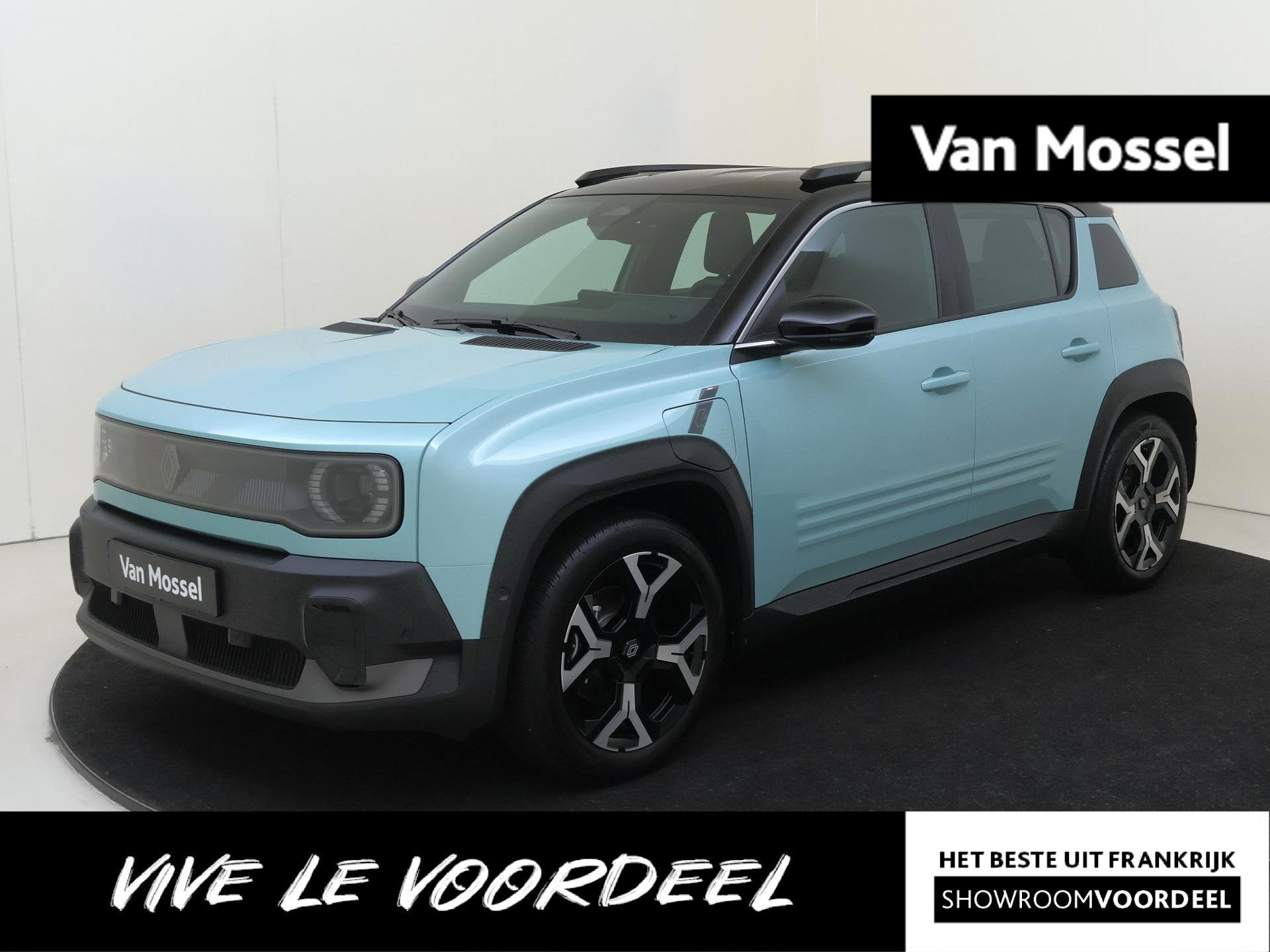 Renault 4 Comfort Range Techno 52 kWh 150PK | Google Navigat, Auto's, Renault, Dealer onderhouden, Stof, Gebruikt, 750 kg