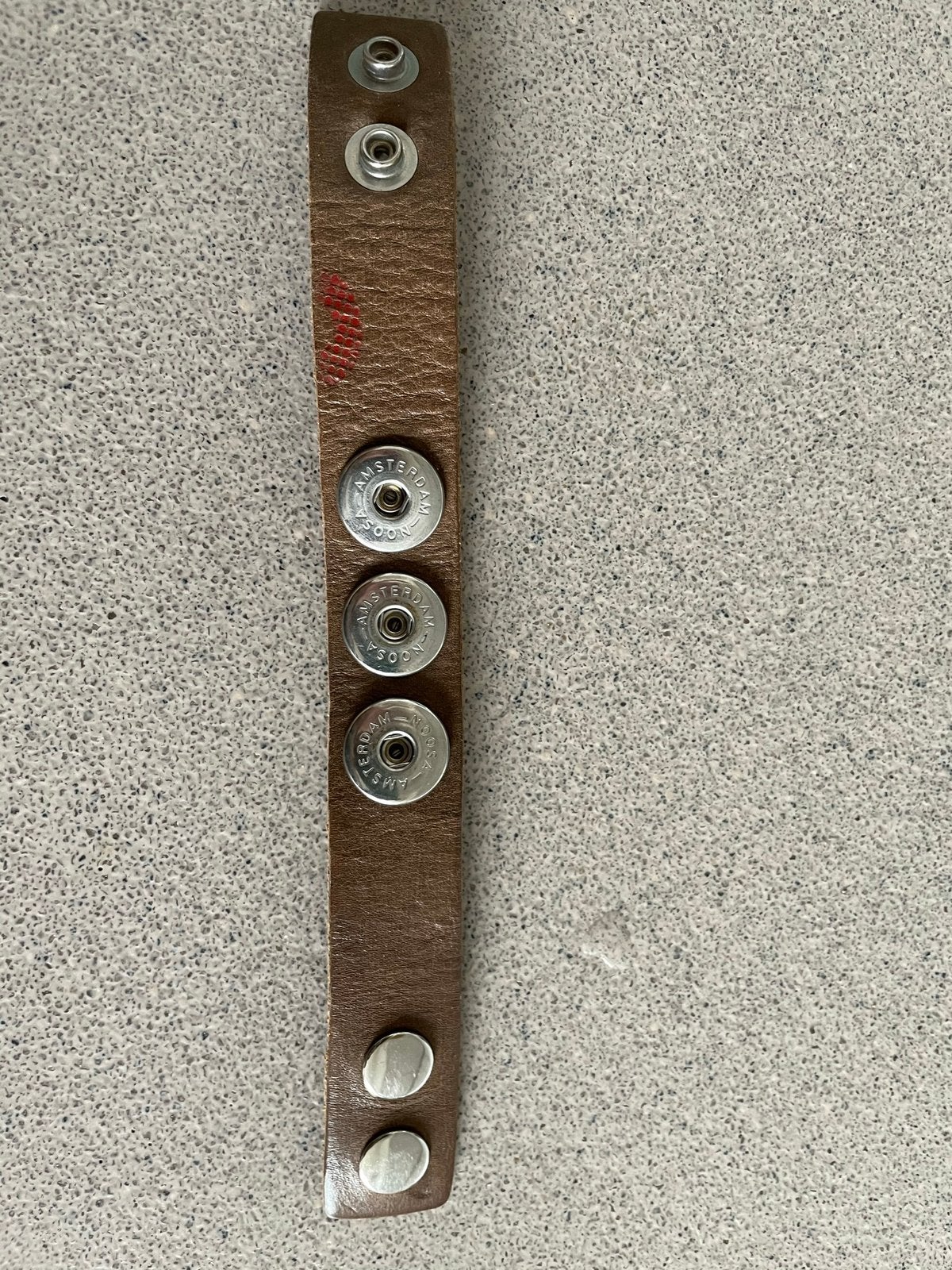 Noosa Amsterdam armband taupe maat S, Ophalen of Verzenden, Zo goed als nieuw