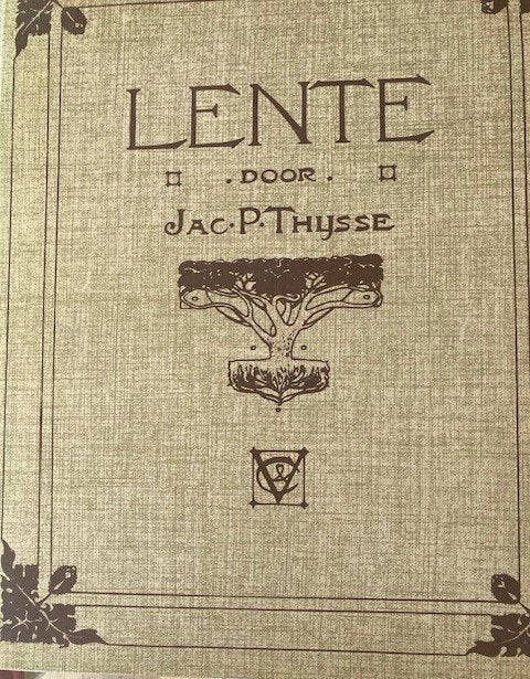 Lente door Jac. P. Thijsse, Ophalen of Verzenden, Gelezen, Vogels