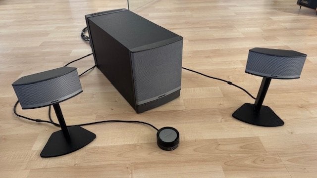 Bose Companion 5 multimedia speaker system, Ophalen, Gebruikt, Complete surroundset, Bose