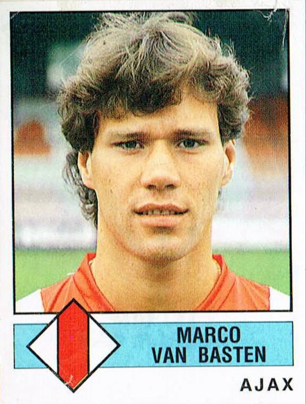 GEZOCHT - Marco van Basten 1986, Ophalen of Verzenden, Gebruikt, Sticker
