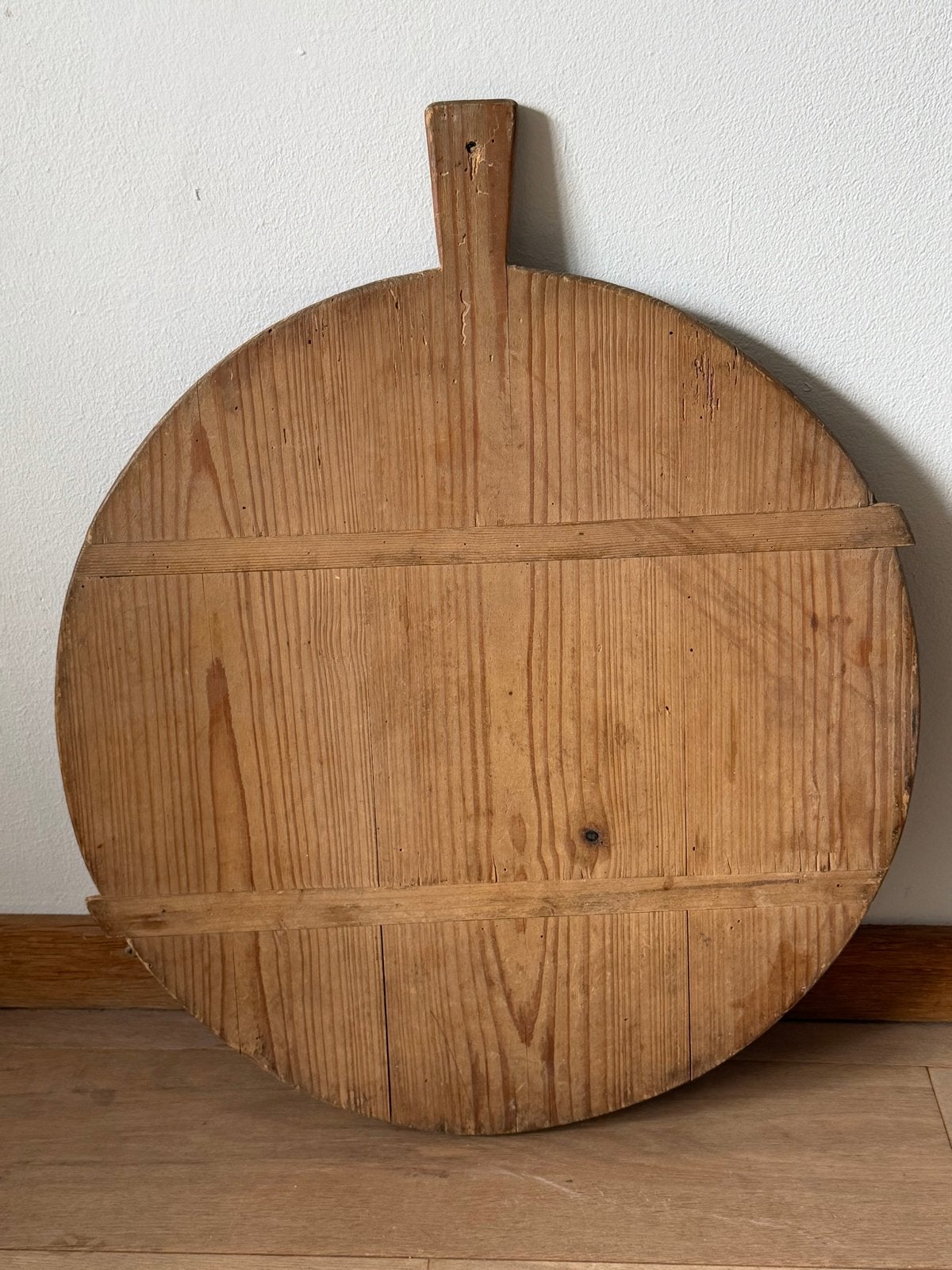 Decoratieve Broodplank Hout - Rond met Handvat, Ophalen of Verzenden