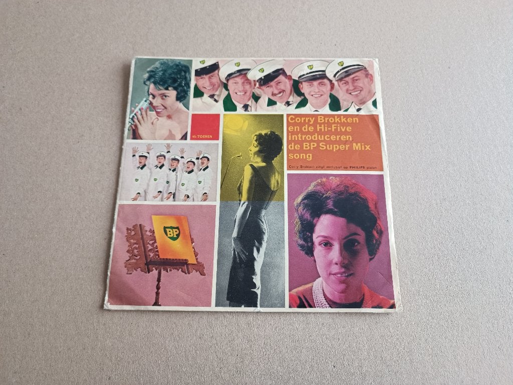 Reclame /Single: Corry Brokken - BP Super Mix Song (1962), Cd's en Dvd's, Vinyl Singles, Verzenden, Gebruikt, 7 inch, Pop