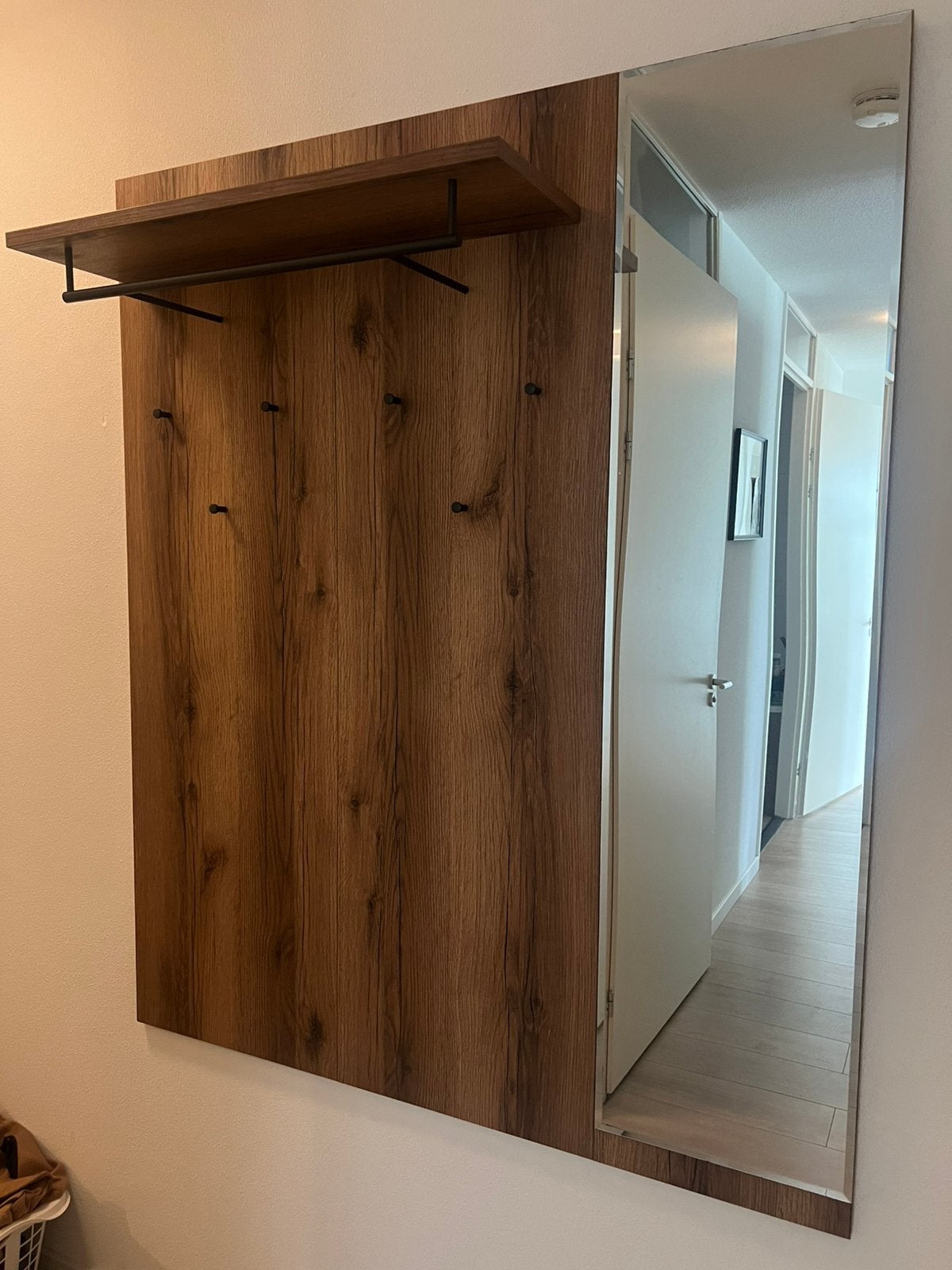 Spiegel incl. kaptafel, Ophalen, 50 tot 100 cm, Zo goed als nieuw, Minder dan 100 cm
