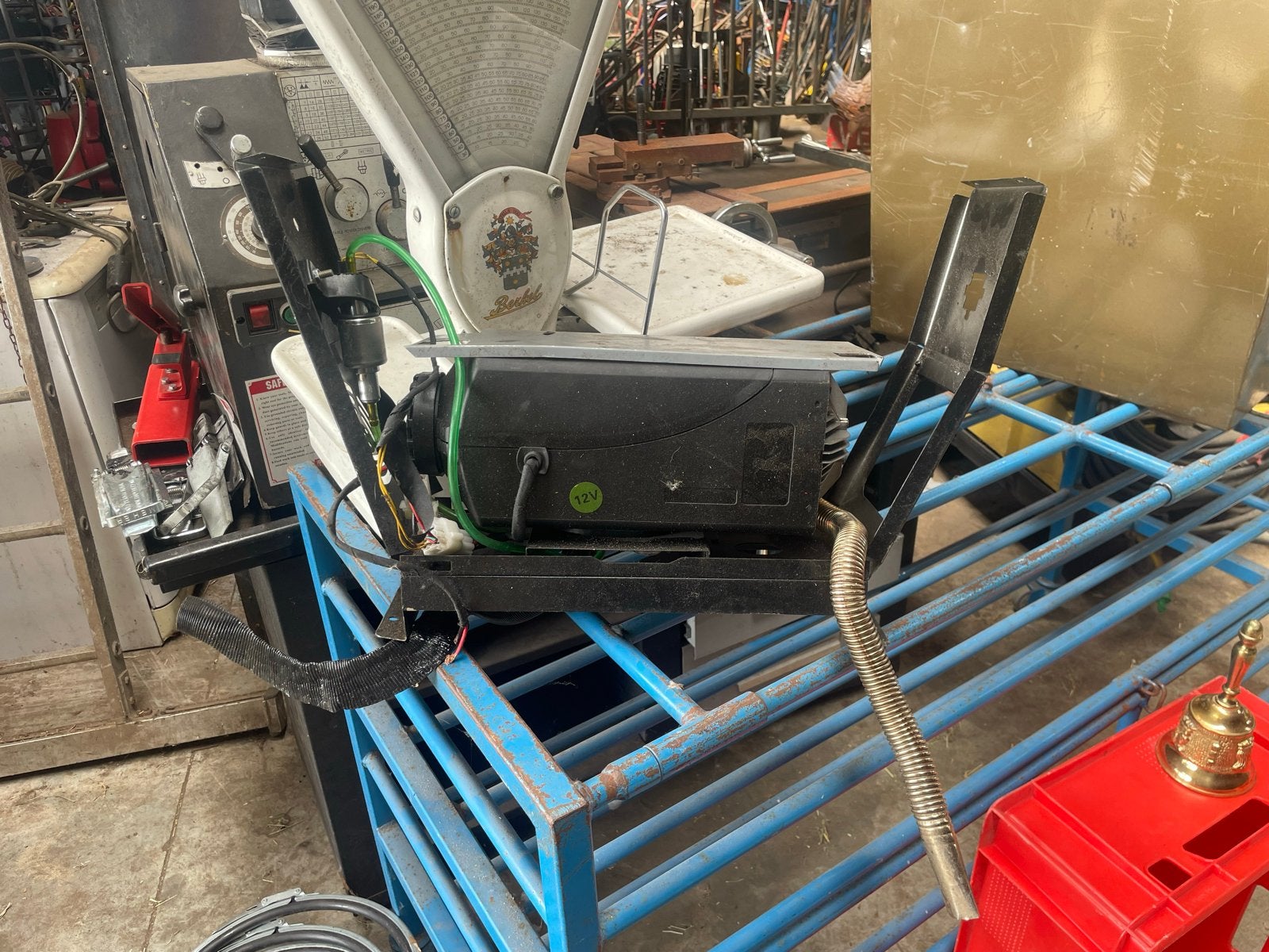 Webasto hetelucht standkachel 12V, Auto-onderdelen, Airco en Verwarming, Ophalen of Verzenden, Gebruikt, Universele onderdelen