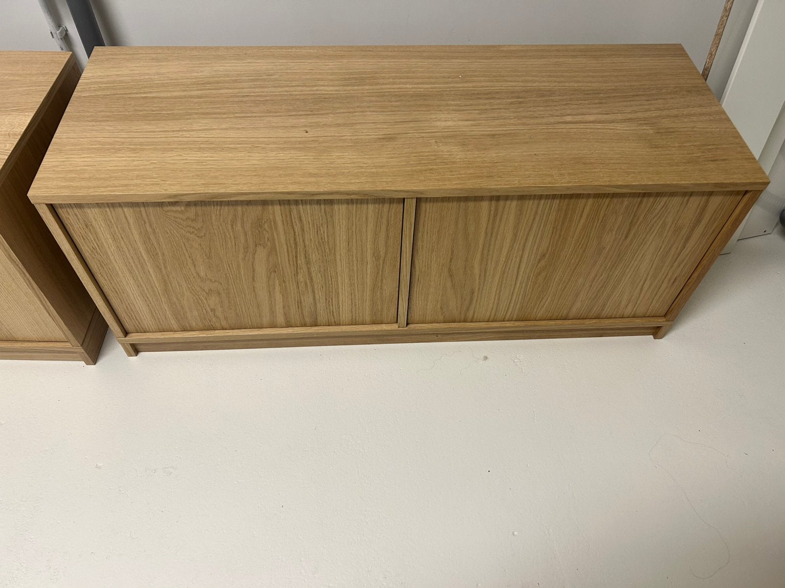 Modulair onderkast/tv kast 110 cm eiken naturel mat, Ophalen, Zo goed als nieuw, 25 tot 50 cm