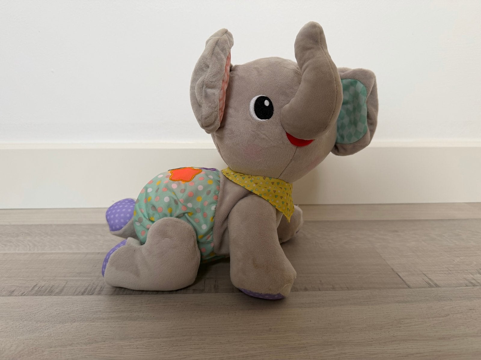Vtech kruip en leer olifant, Ophalen, Gebruikt, Overige typen, Met geluid