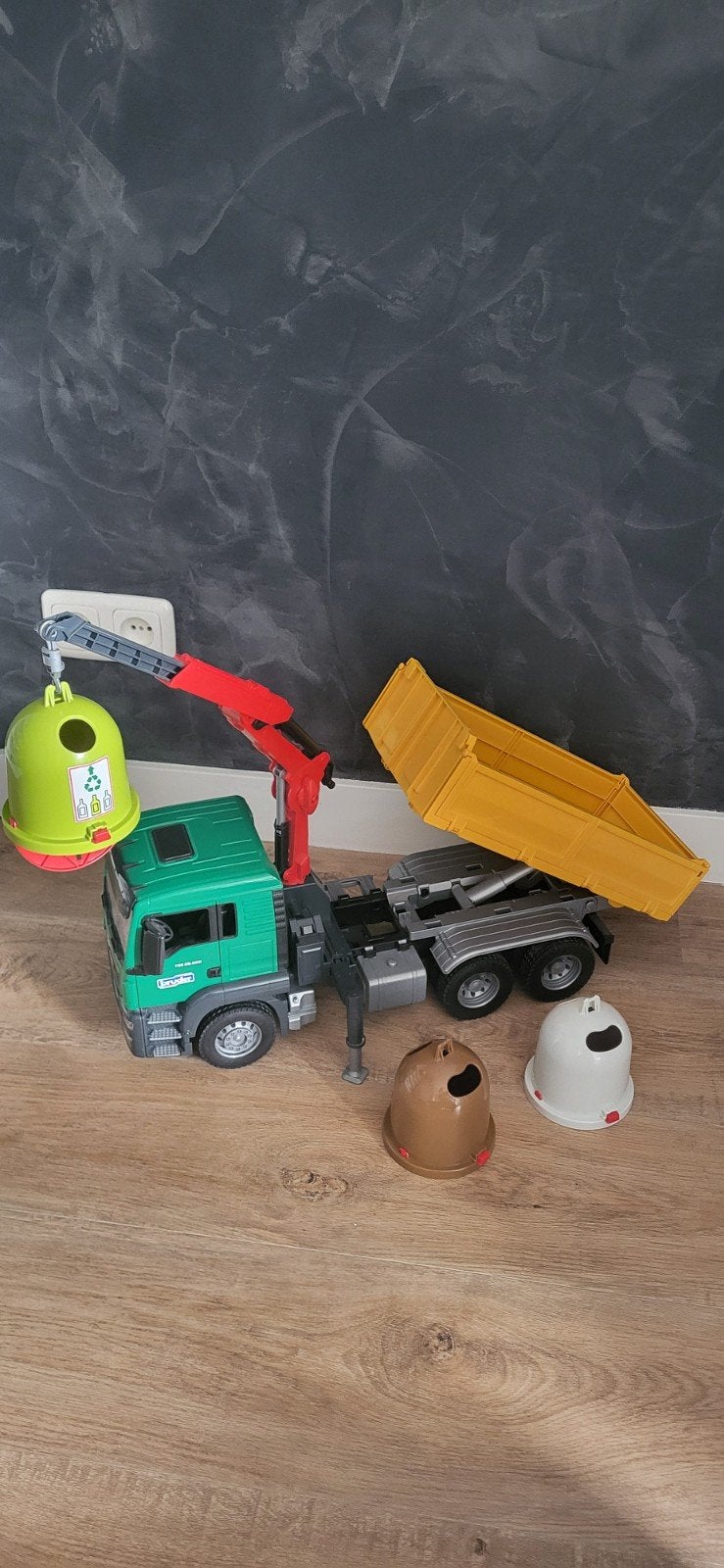 Bruder MAN vrachtwagen, Ophalen, Zo goed als nieuw