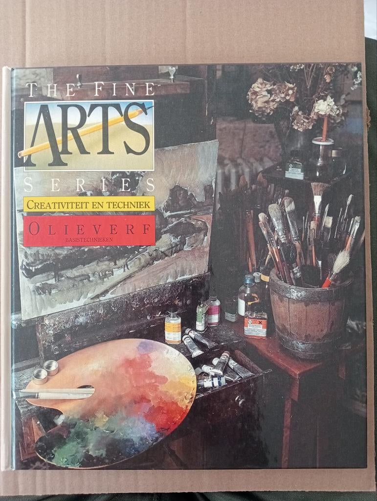 Olieverf: Creativiteit en Techniek - The Fine Arts Series, Boeken, Ophalen of Verzenden, Gelezen, Overige onderwerpen