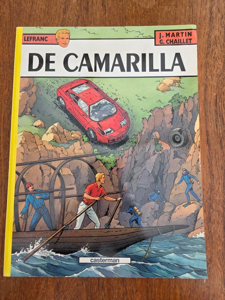 Lefranc 12 - De Camarilla, Eén stripboek, Ophalen of Verzenden, Zo goed als nieuw, Jacques Martin