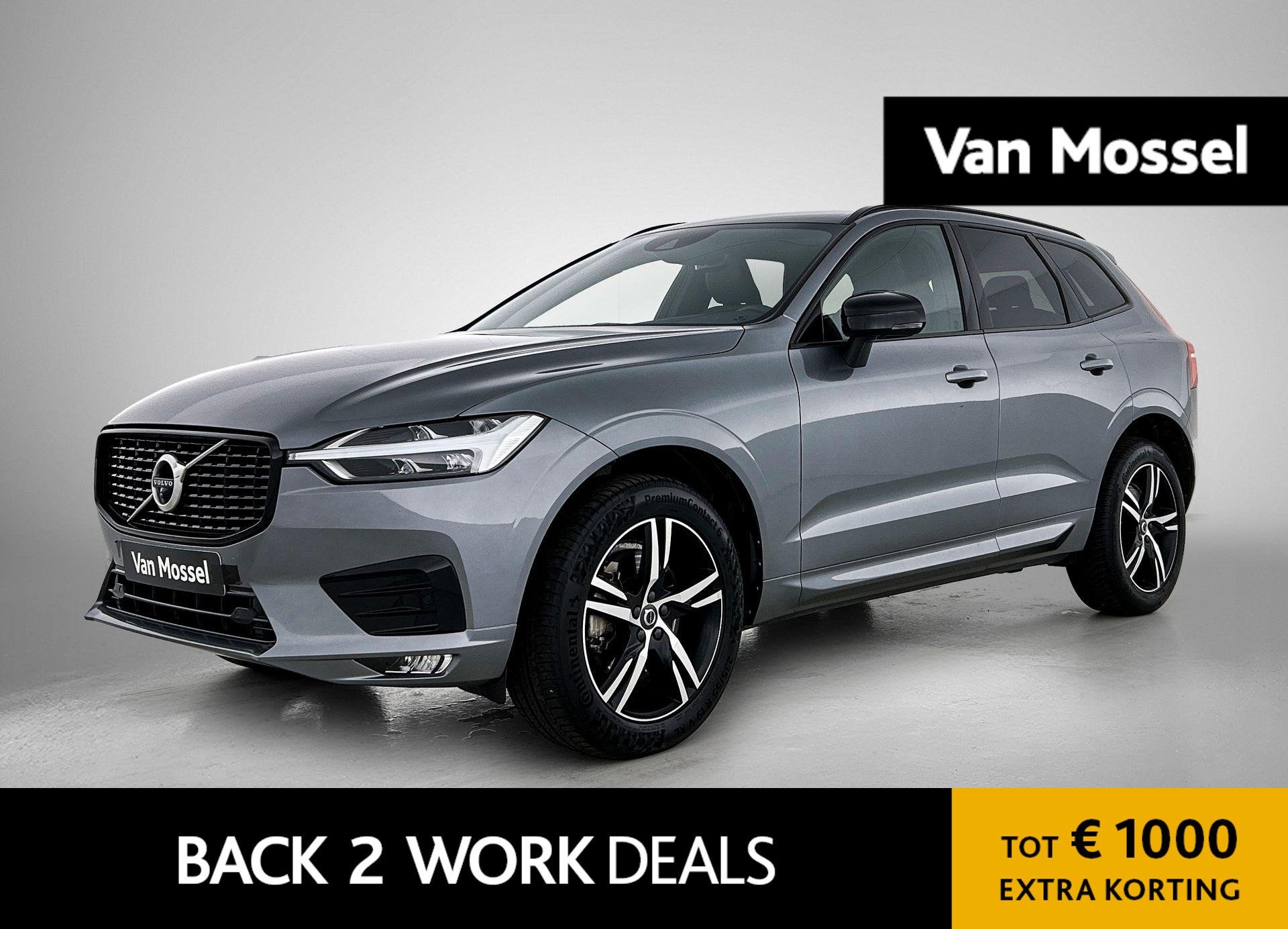 Volvo XC60 2.0 B5 R-Design | TREKHAAK | STOEL-STUURWIELVERWA, Auto's, 12 maanden, 15 km/l, Gebruikt, Euro 6