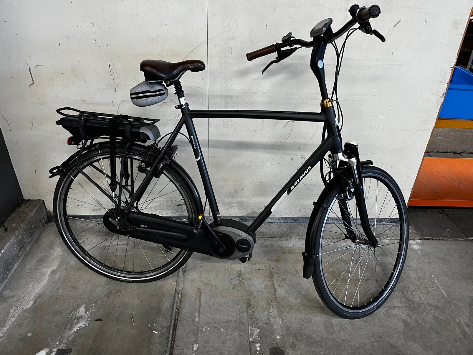 Batavus milano e go elektrische fiets met Bosch motor h65, Ophalen, Gebruikt, Velgrem, Versnellingen