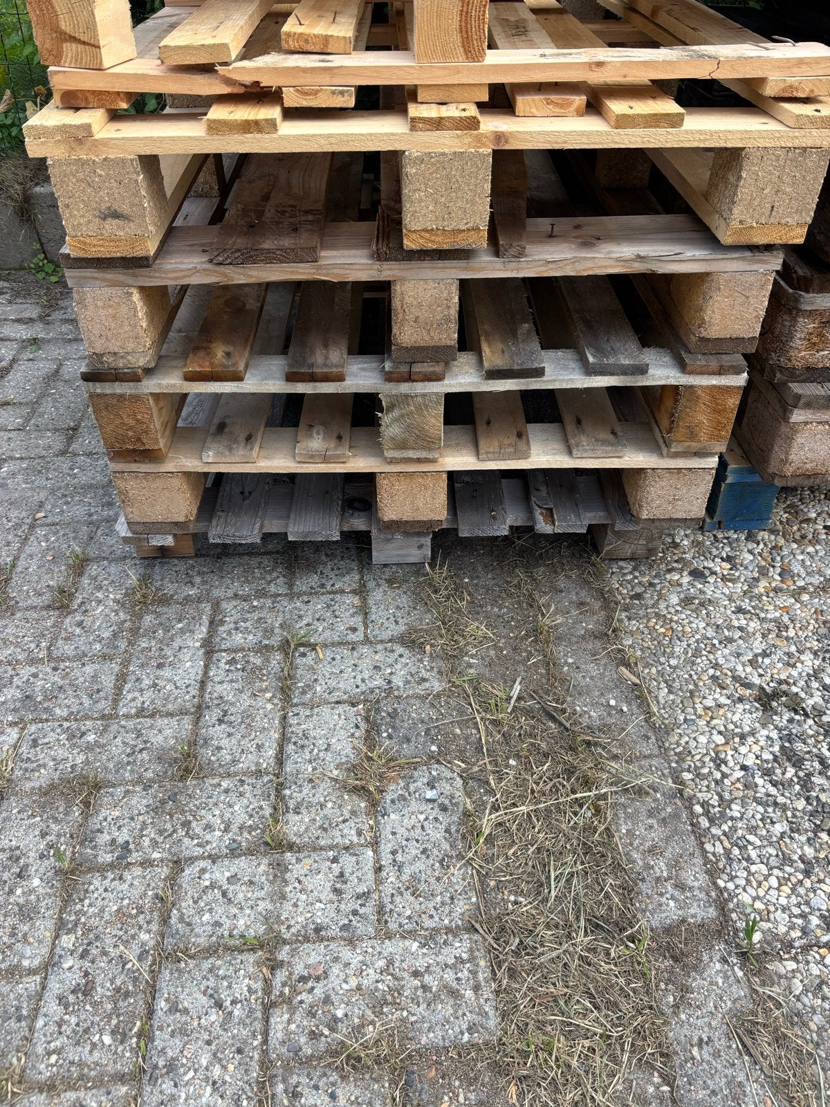 Hout afhalen - Diverse pallets en houtresten, Ophalen, Gebruikt, 50 mm of meer, Pallet