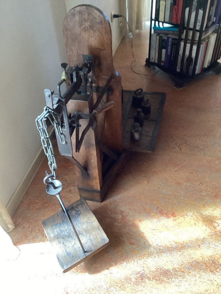 Antieke bascule, Antiek en Kunst, Ophalen