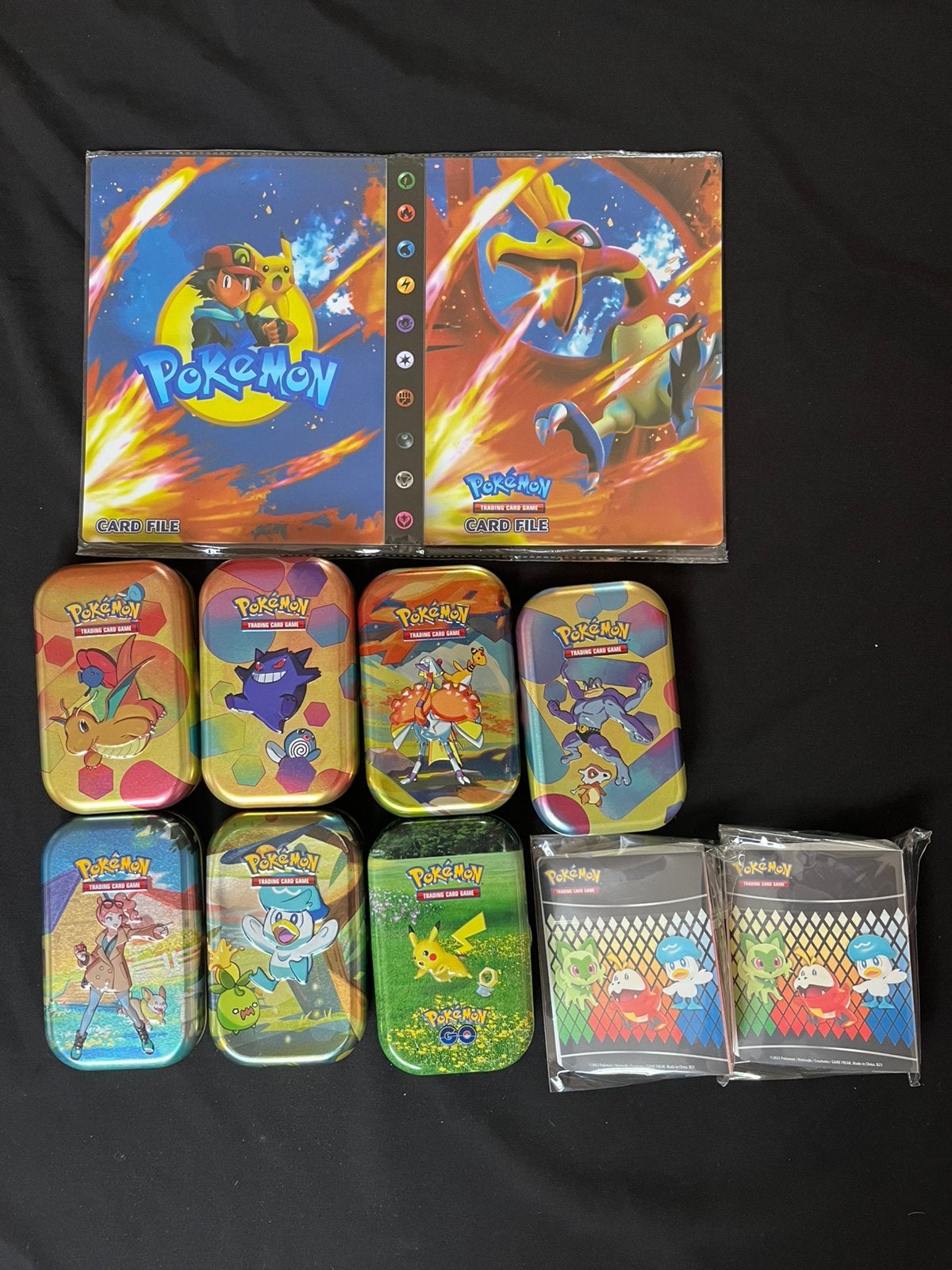 Pokemon blik tin tins map pocketmap, Ophalen of Verzenden, Overige typen
