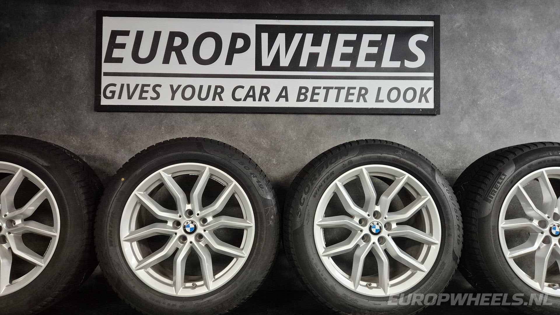 19 inch BMW X5 G05 X6 G06 velgen winterbanden RunFlat 734, 19 inch, Gebruikt, -, 265 mm