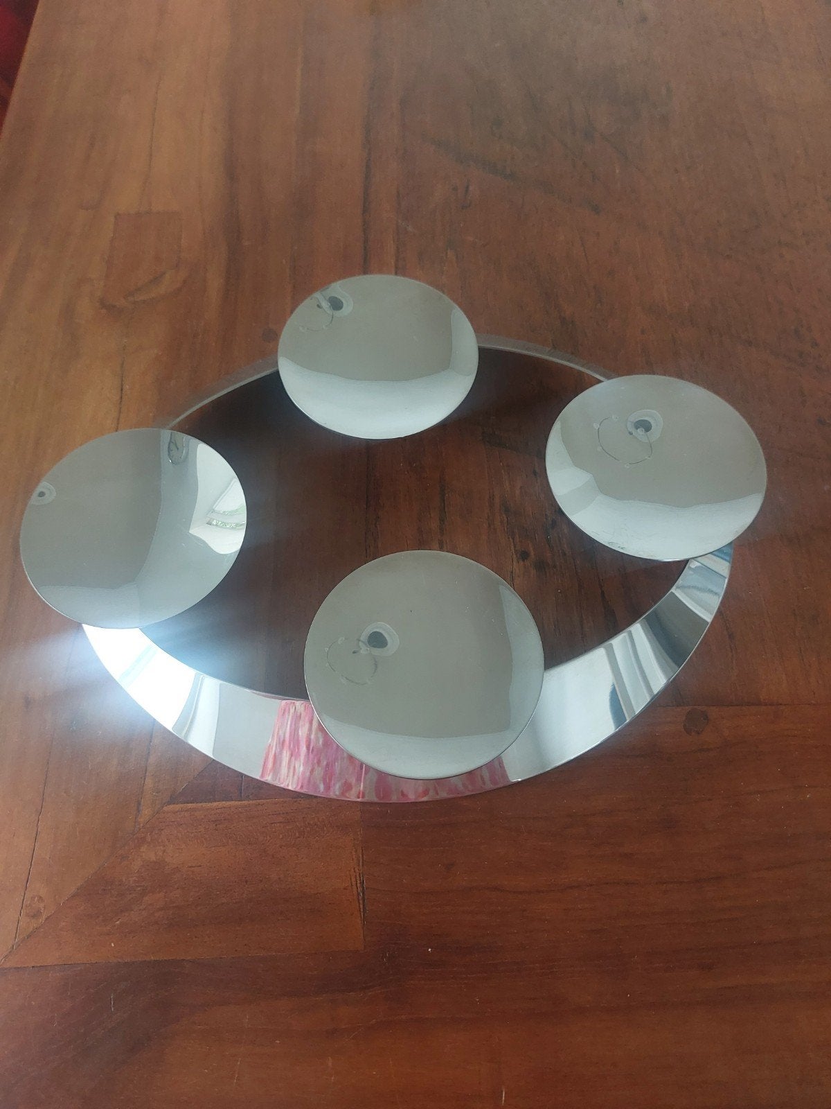 Georg Jensen Four kandelaar, Gebruikt, Overige merken, Ophalen of Verzenden, Metaal