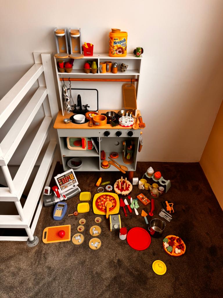 Speelgoed keuken met veel accessoires, Ophalen, Gebruikt