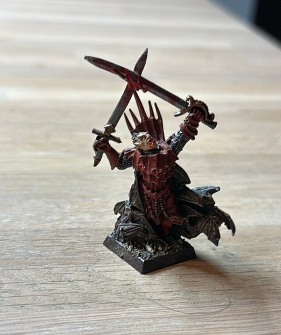 Warhammer vampire counts Konrad von Carstein (metal), Hobby en Vrije tijd, Wargaming, Ophalen of Verzenden, Warhammer