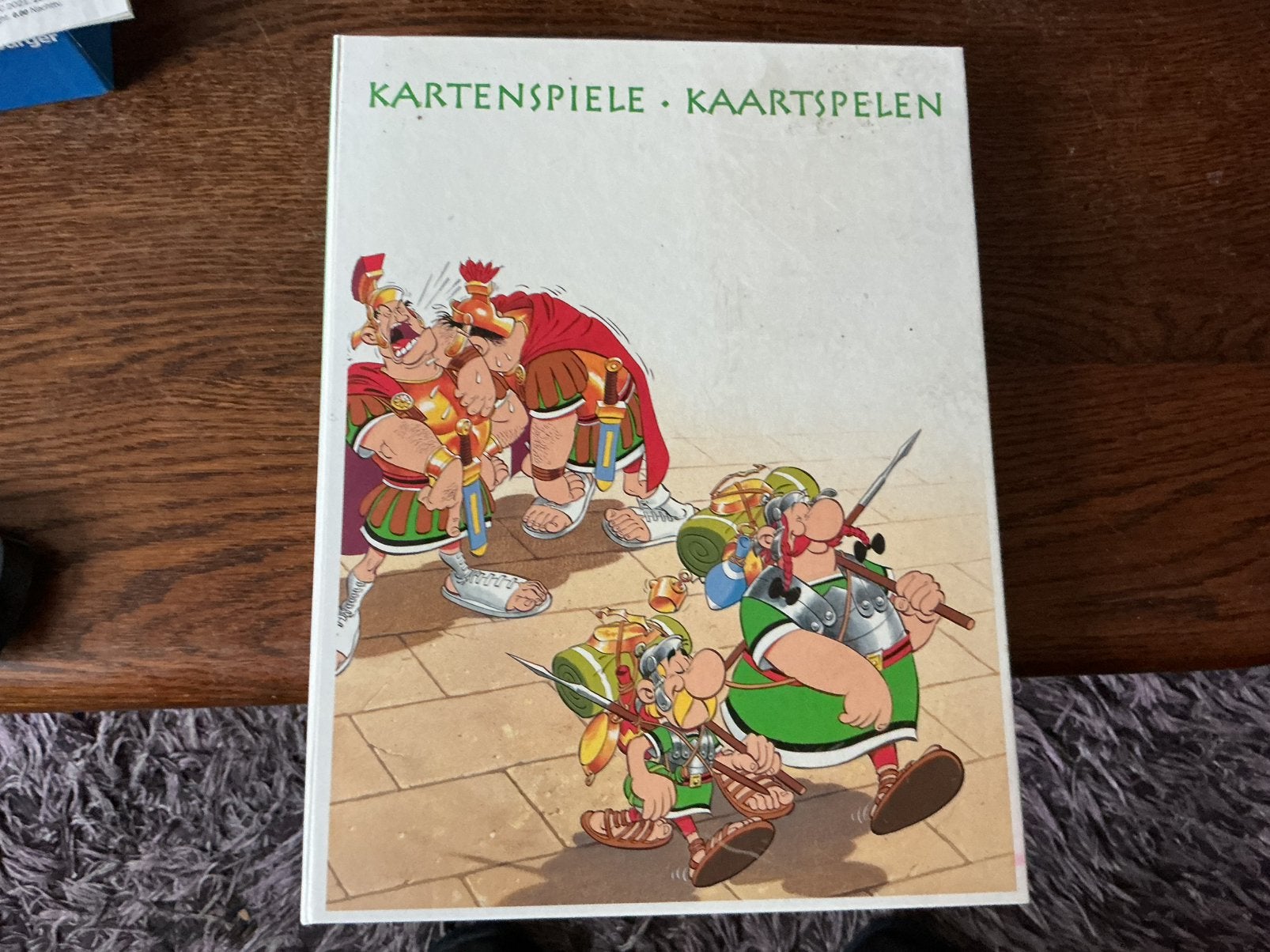 Asterix als Legionär Kaartspellen - Compleet Set, Hobby en Vrije tijd, Gezelschapsspellen | Kaartspellen, Zo goed als nieuw, Een of twee spelers
