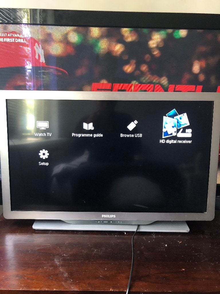 Philips TV met Ambilight - Geen afstandsbediening, Ophalen, Philips, 50 Hz, 60 tot 80 cm