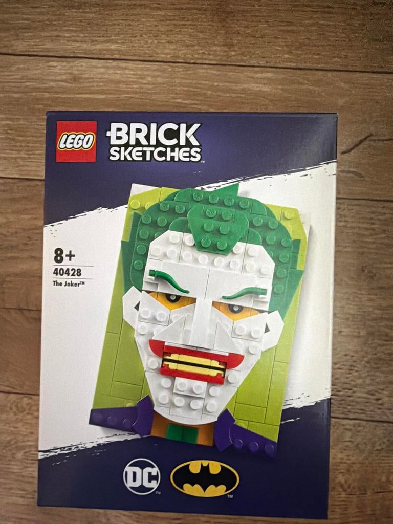 LEGO Brick Sketches 40428 The Joker - Nieuw in doos, Overige thema's, Lego, Nieuw, Ophalen of Verzenden