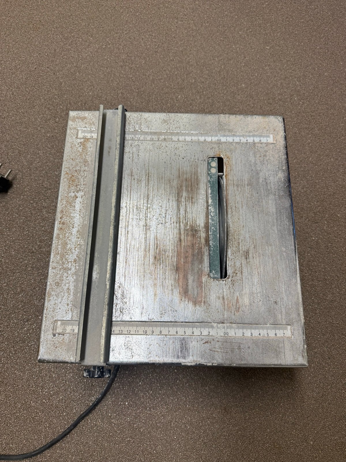 Diamantzaag voor (hard)steen - Compact en Krachtig, Ophalen, Gebruikt, Overige typen, 600 tot 1200 watt