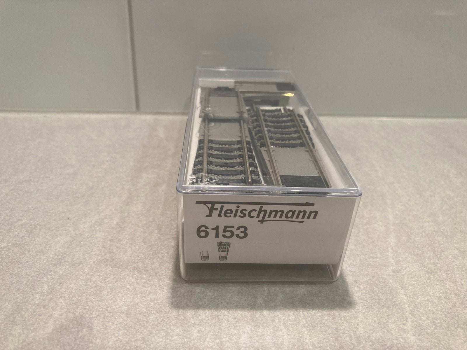 Fleischmann 6153, aanvullingsset voor draaischijf 6152, Hobby en Vrije tijd, Modeltreinen | H0, Gelijkstroom, Fleischmann, Nieuw