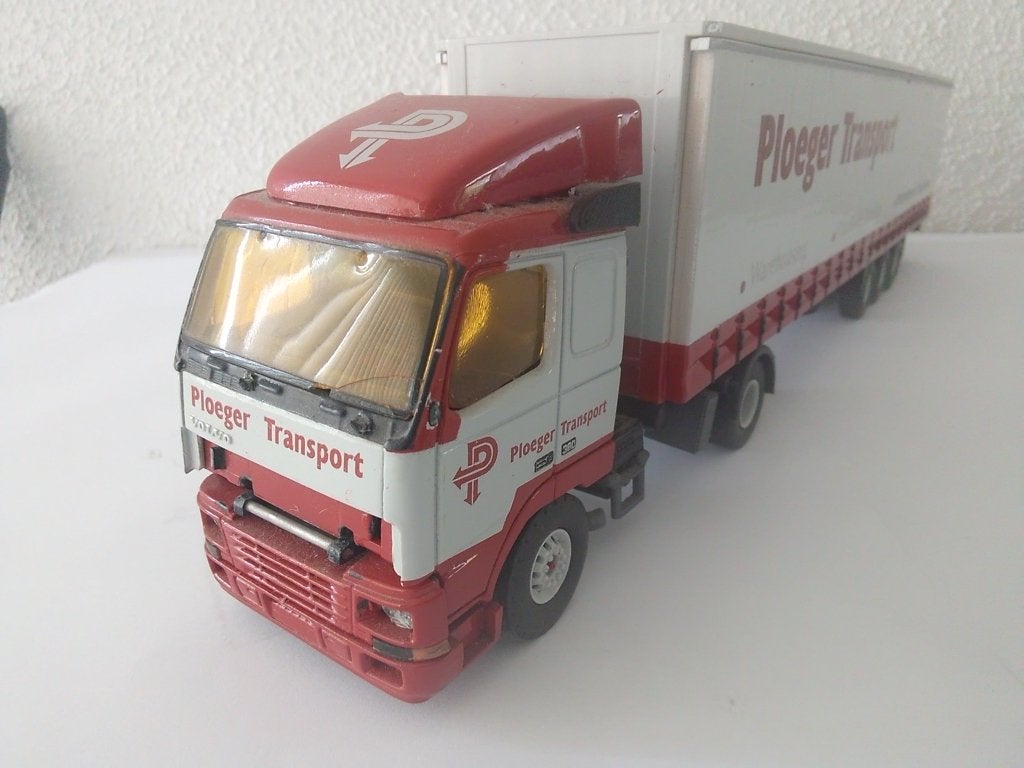 Ploeger Transport  Tekno 1.50, Hobby en Vrije tijd, Ophalen of Verzenden, Gebruikt, Bus of Vrachtwagen, Tekno