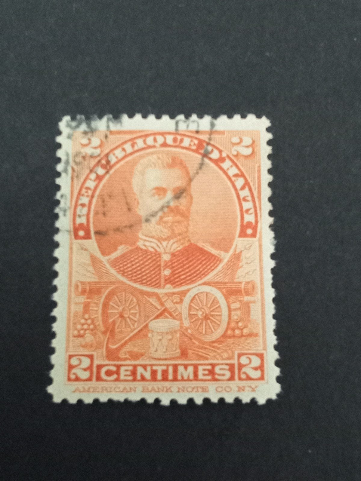 Haïti 3, Verzenden, Gestempeld, Midden-Amerika