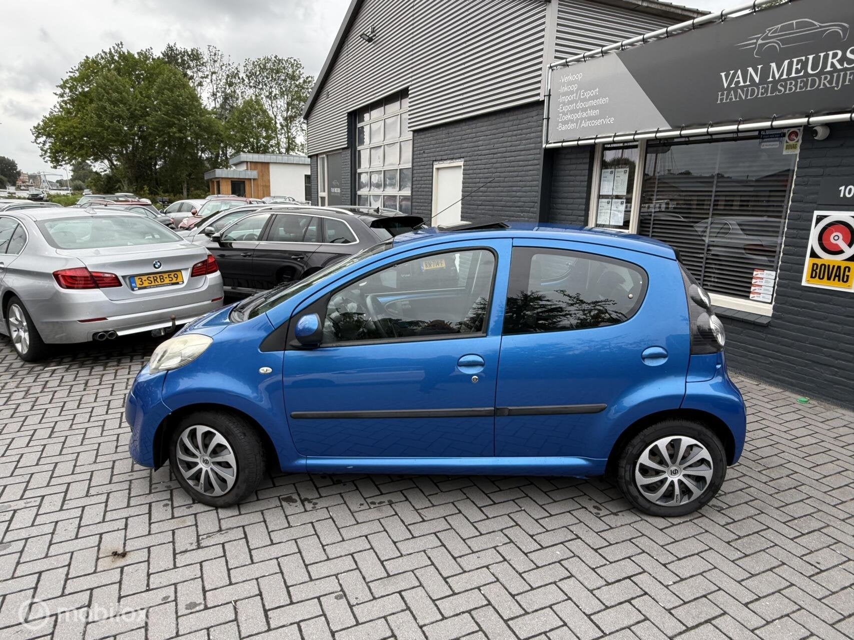 Citroen C1 1.0-12V Selection, airco, uniek open dak, 5 deurs, Voorwielaandrijving, Euro 5, Stof, Gebruikt
