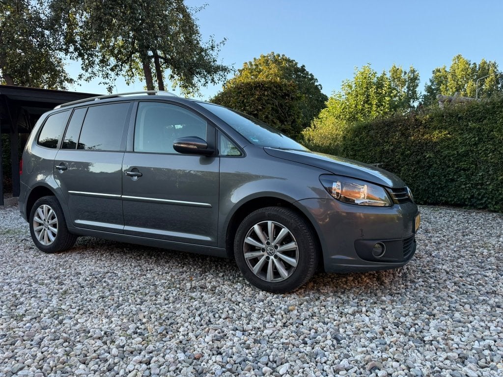 Volkswagen Touran 2.0 TDI Highline 7p. | Goed onderhouden, Auto's, 1528 kg, 4 cilinders, Grijs, Particulier