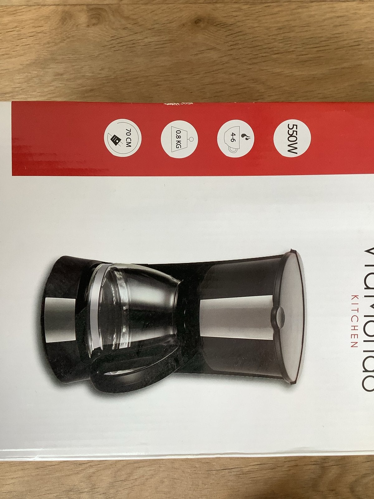 Compact filter koffiezetapparaat - Ideaal voor camping/stude, Overige modellen, Gemalen koffie, Ophalen of Verzenden, Zo goed als nieuw
