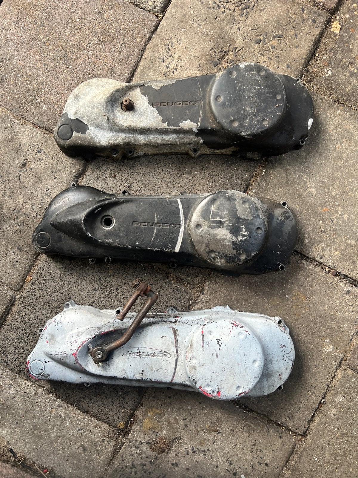 Peugeot verticaal carterkap, Fietsen en Brommers, Ophalen of Verzenden, Gebruikt