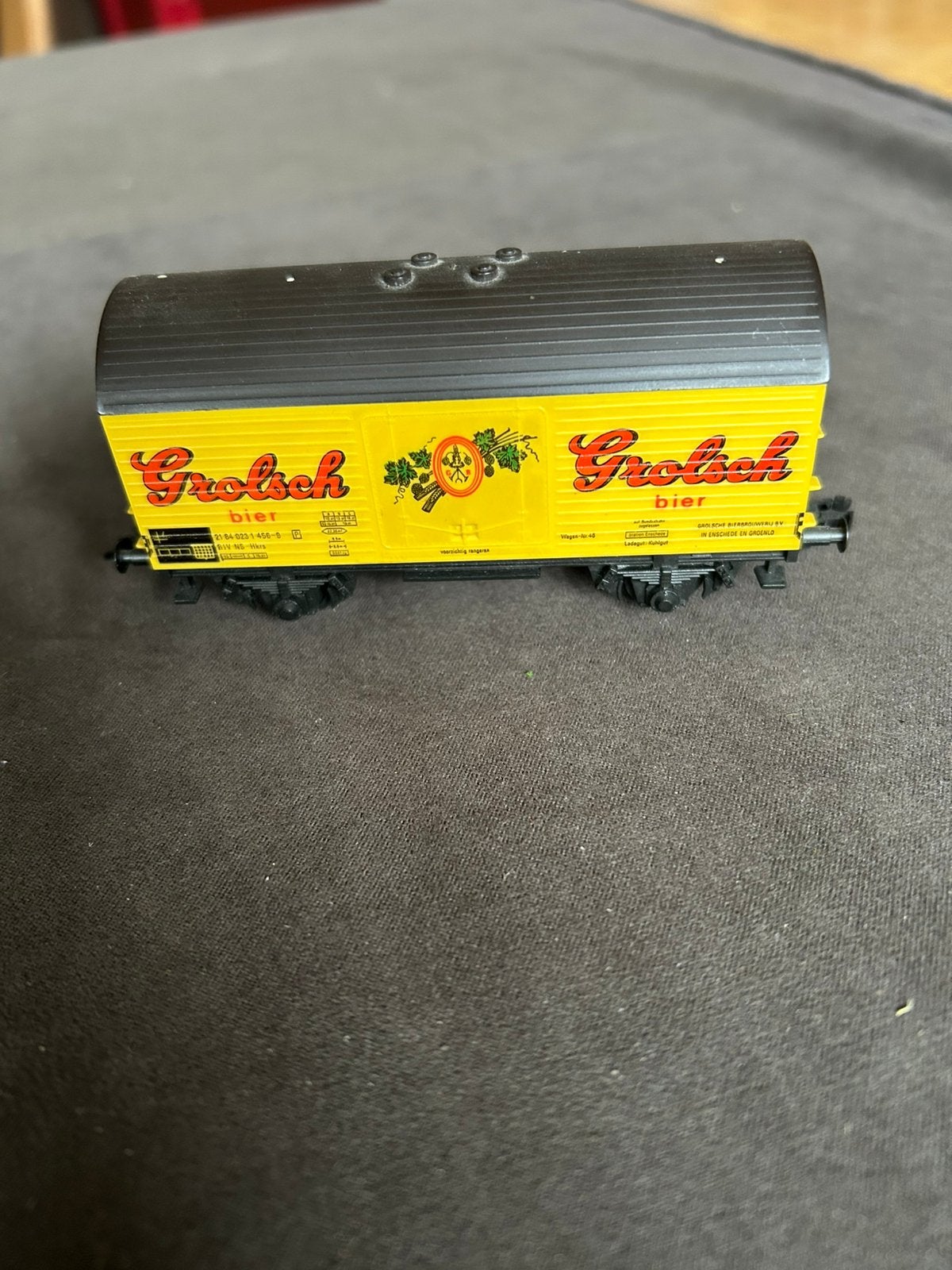 Fleischmann gesloten wagon, Grolsch, Gelijkstroom, Fleischmann, Wagon, Ophalen of Verzenden